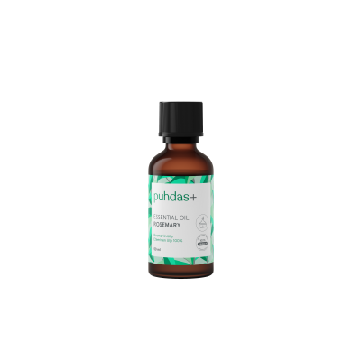 Puhdas+ 100% Eteerinen Rosmariiniöljy 50 ml